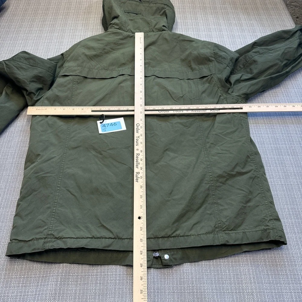 J. Crew Hooded Parka Mens XL Green‎ Field Jacket Wool Lined Utility Outfitter